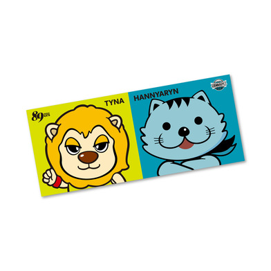 ティナ×はんニャリン コラボタオル